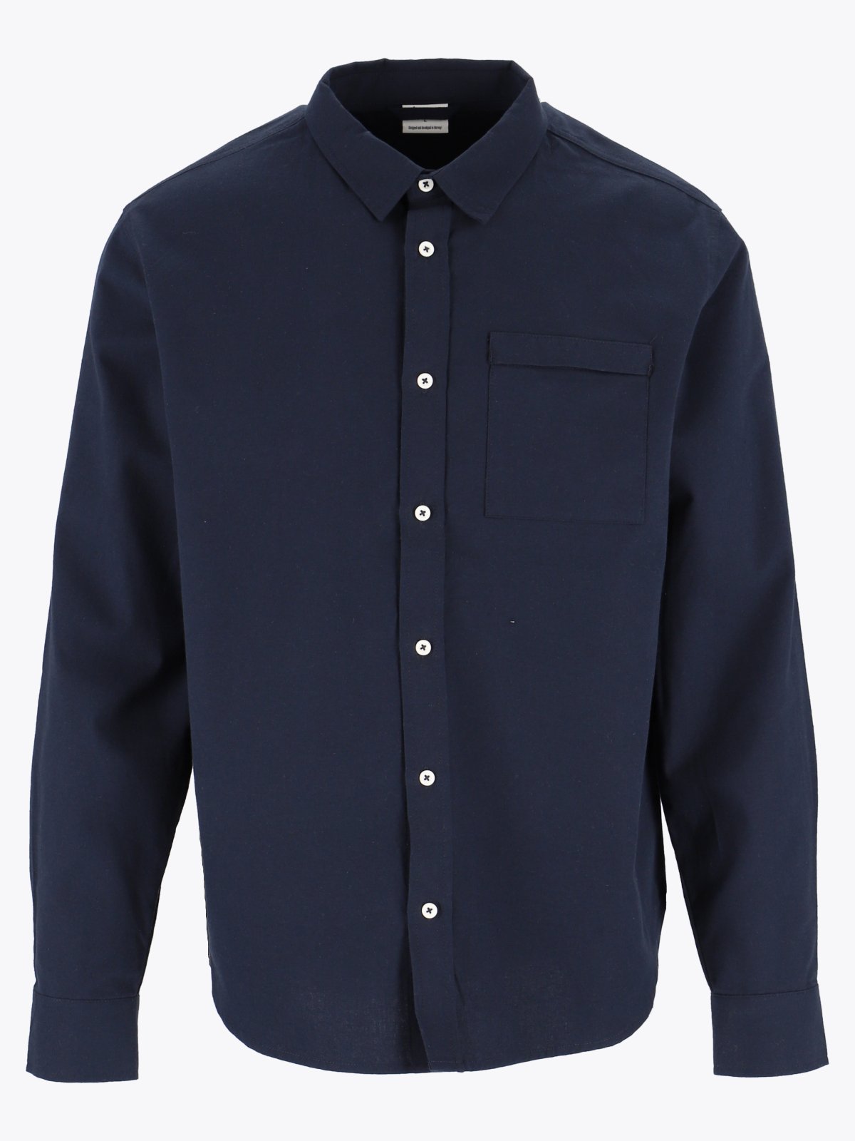 Twentyfour Mode Skjorte U Marine