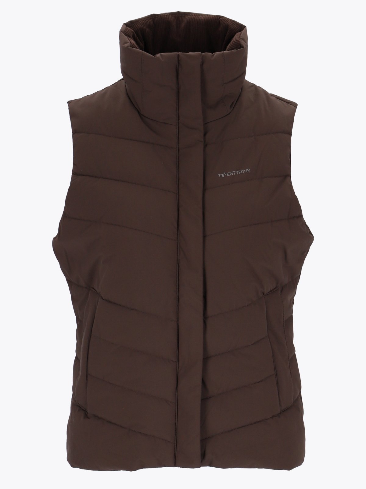 Twentyfour Aurora Thermal Vest D Mørk Brun