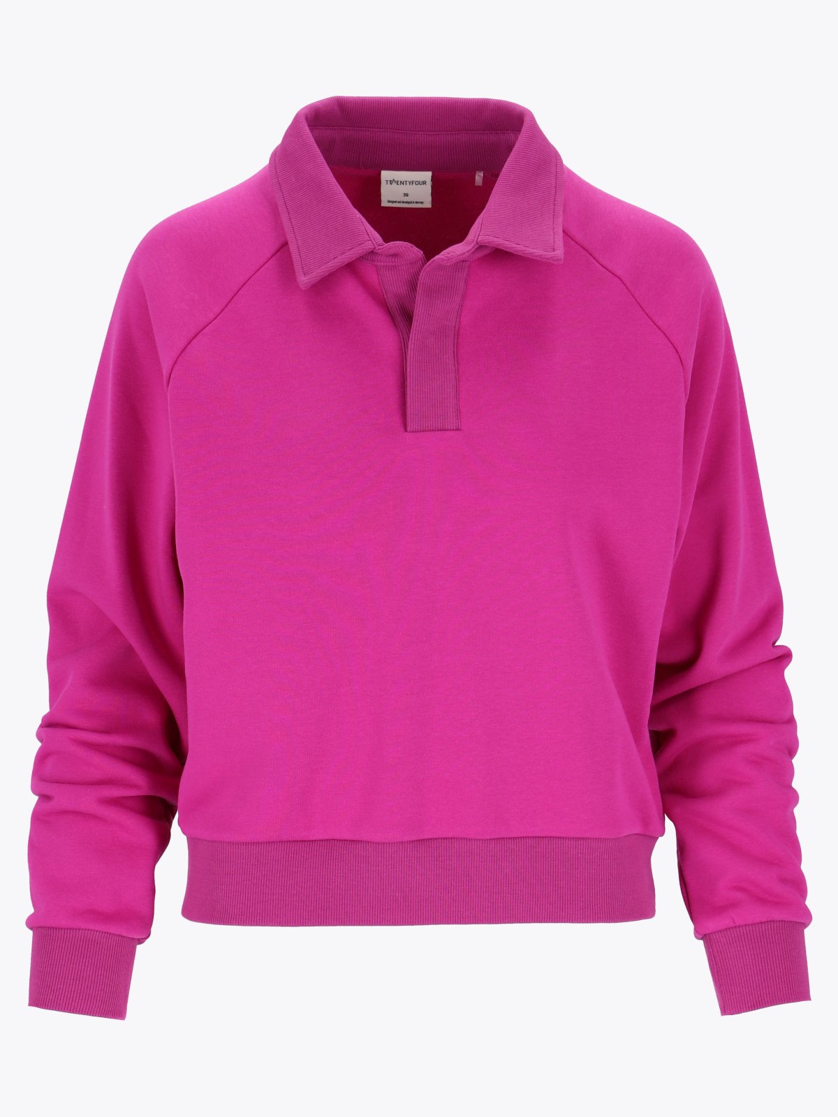 Twentyfour Mode Polo Sweater D Fuksia