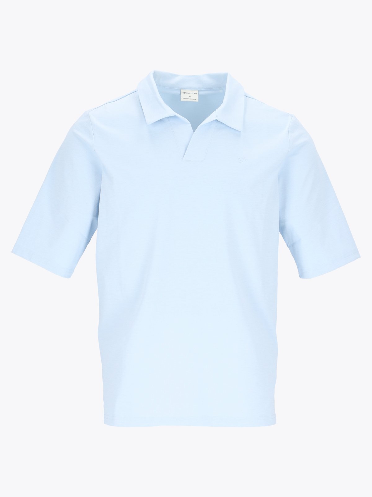 Twentyfour Mode Flex Pique H Frostblå