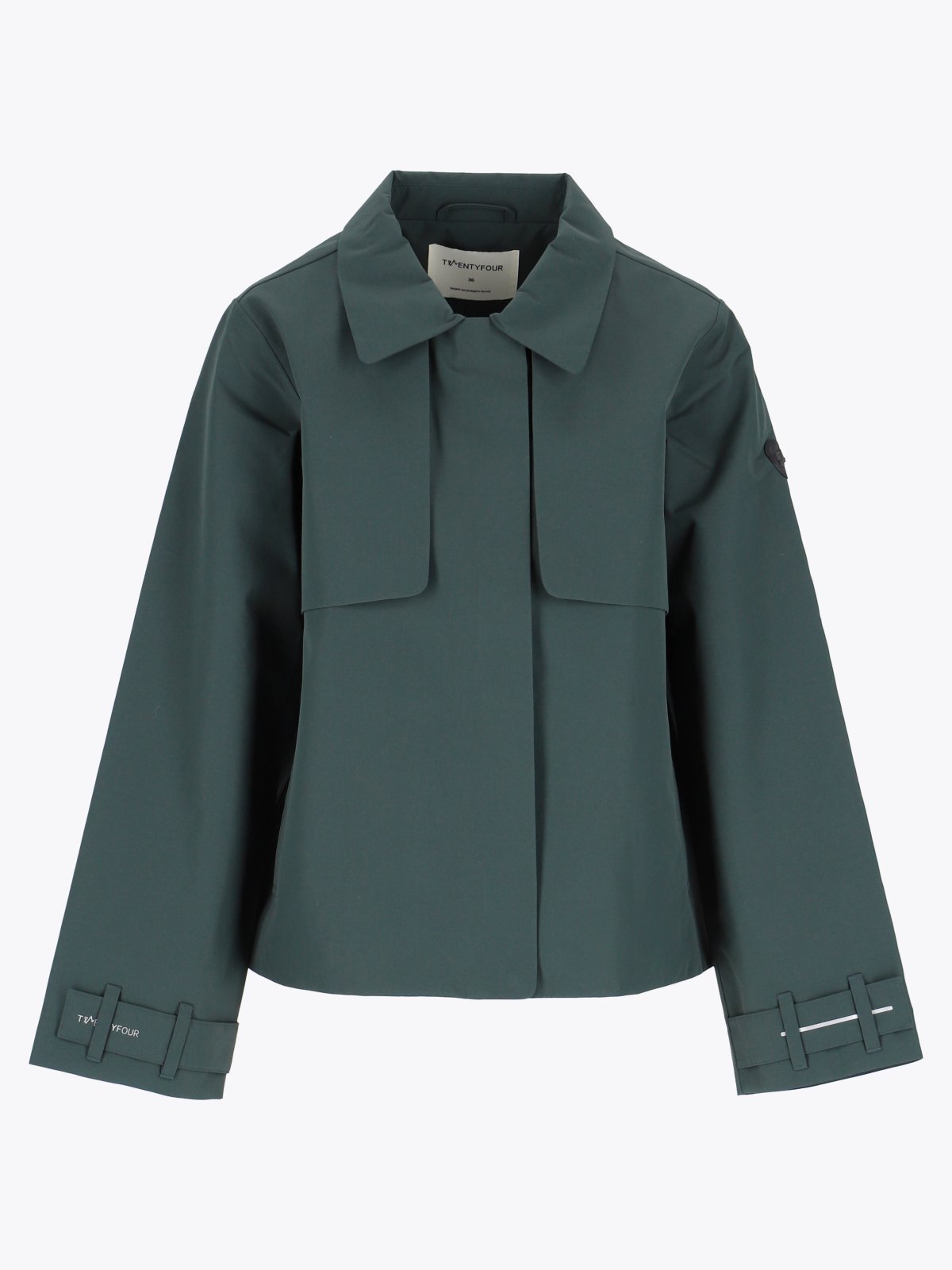 Twentyfour Mode Trench Jakke D Dyp Grønn
