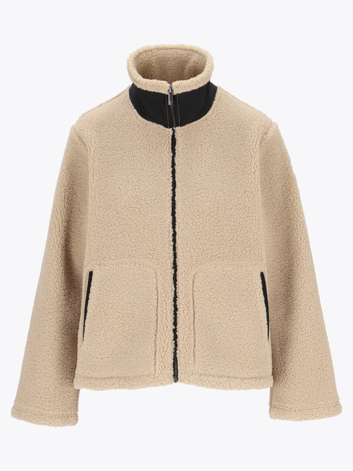 Twentyfour Popsi Pile Jakke D Beige/Sort