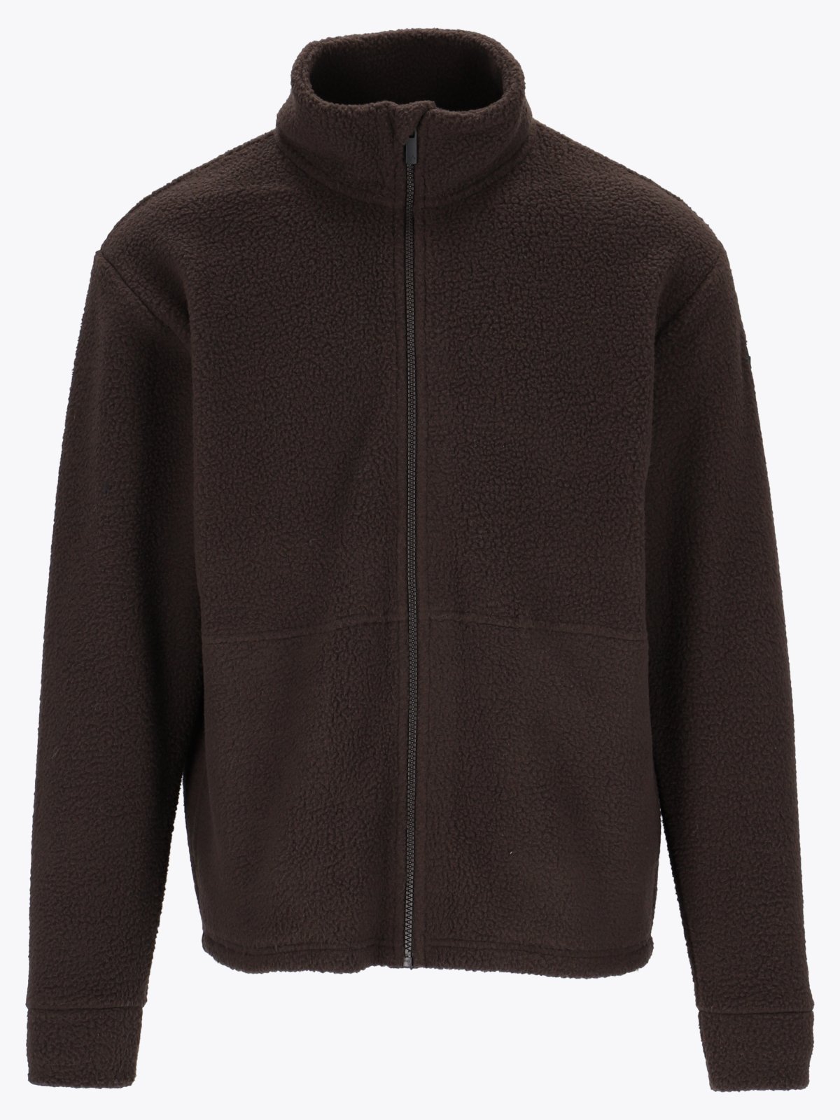 Twentyfour Mode Fleece Jakke H Mørk Brun