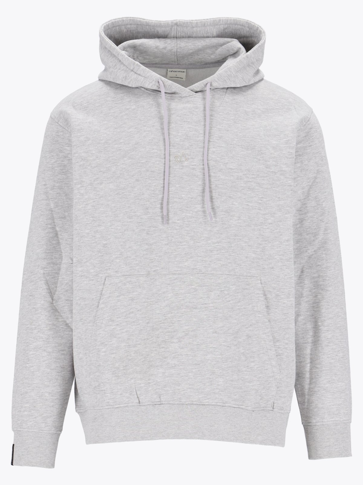 Twentyfour & Hoodie H Lys Grå
