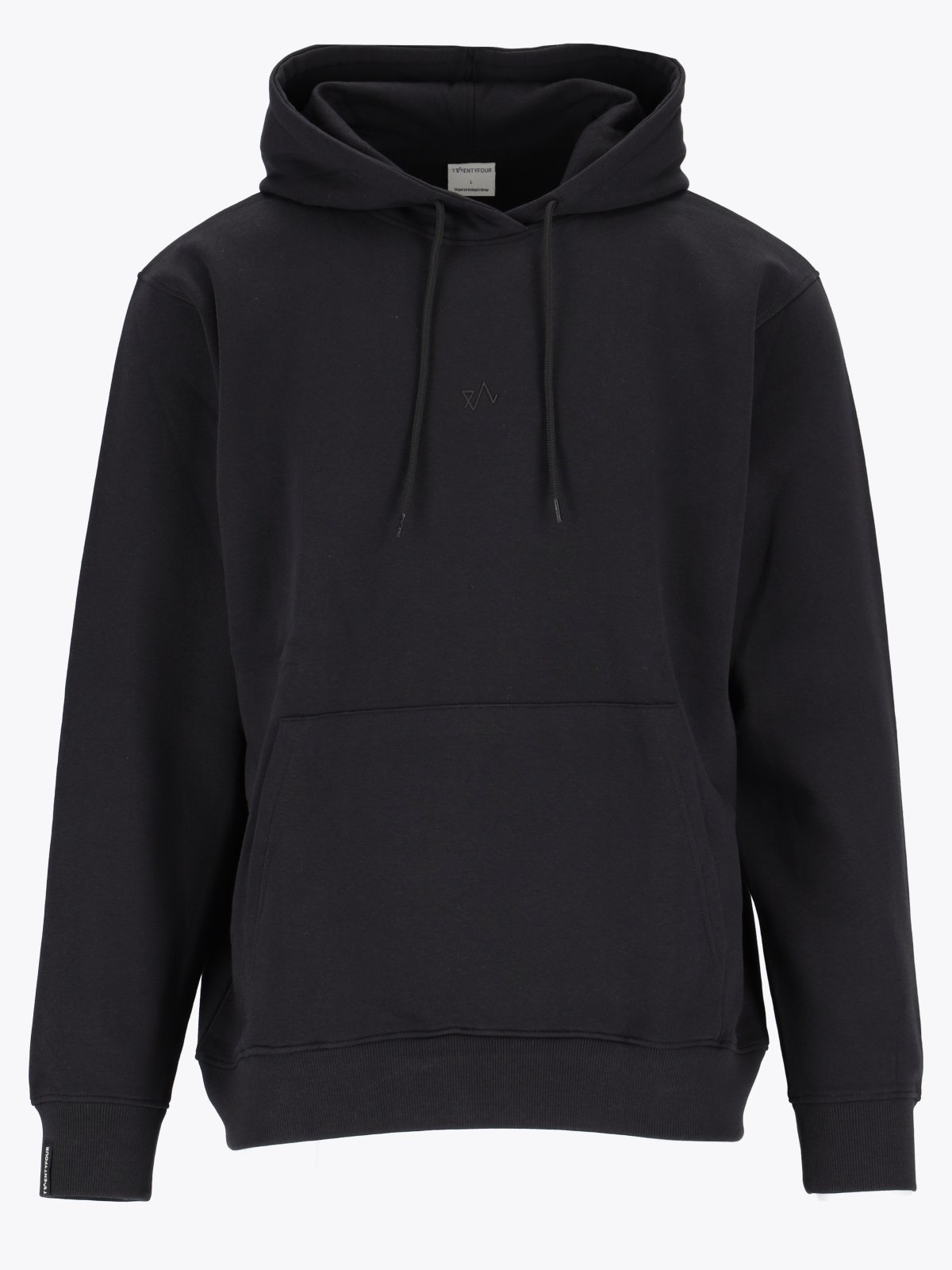 Twentyfour & Hoodie H Sort