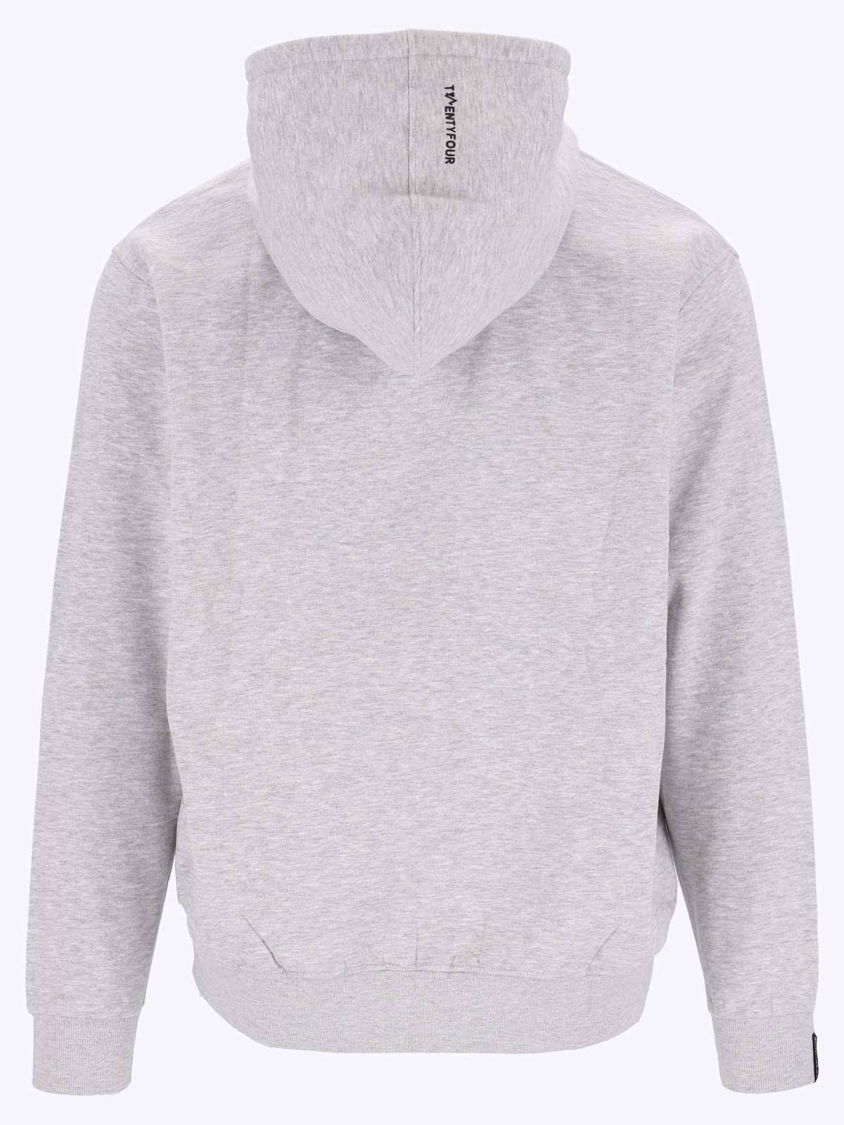 Twentyfour & Zip Hoodie U Lys Grå M