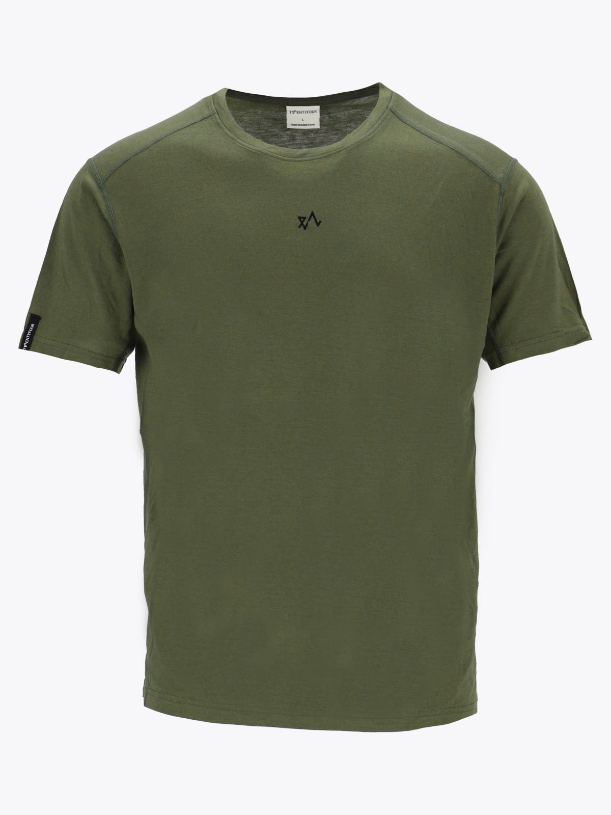 Twentyfour Venture Ullmix T-skjorte H Furu