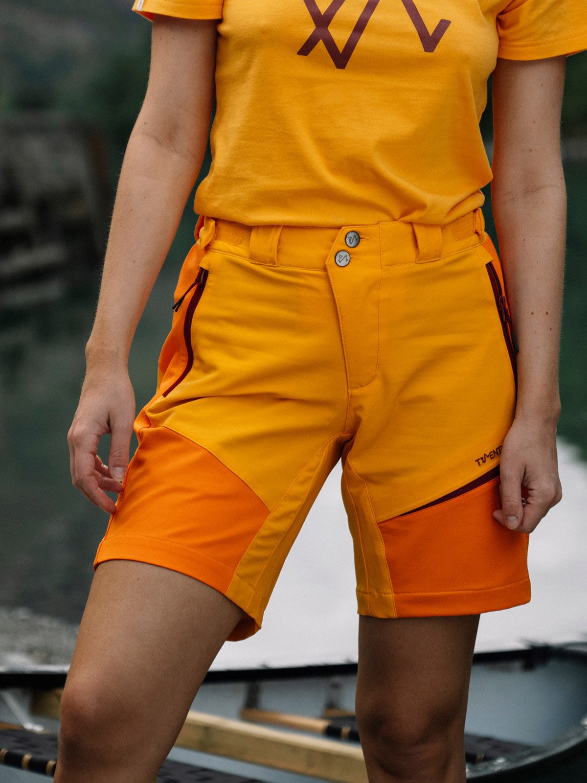 Twentyfour Flåm LS Shorts D Okergul