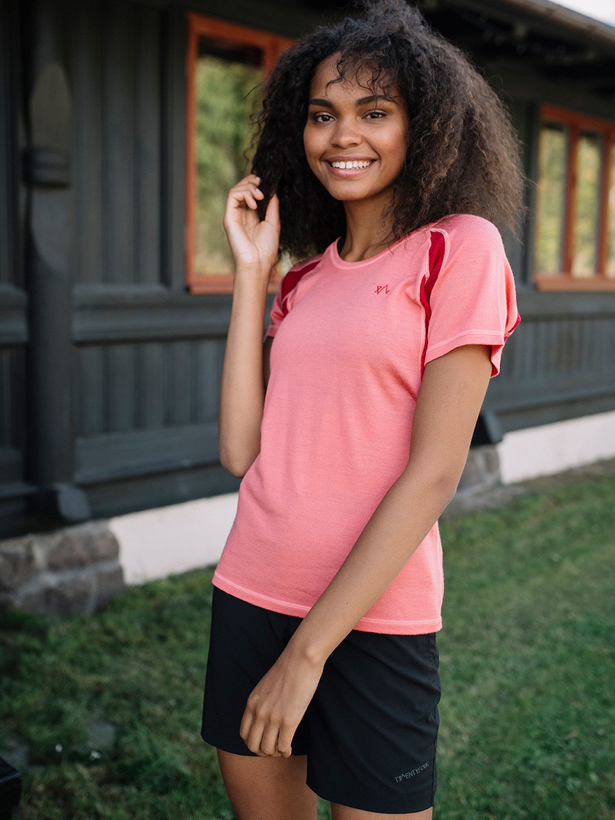 Twentyfour Flåm Lightwool SS D Varm Rosa