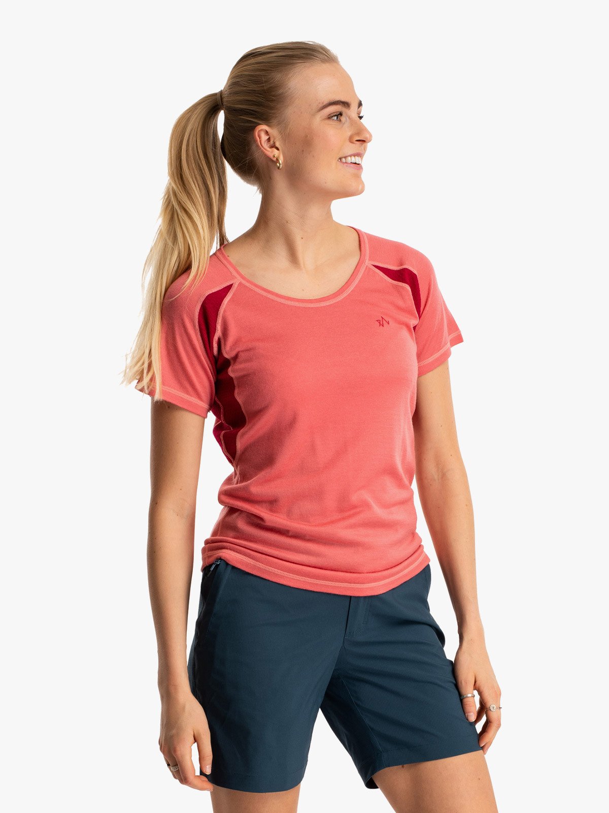 Twentyfour Flåm Lightwool SS D Varm Rosa