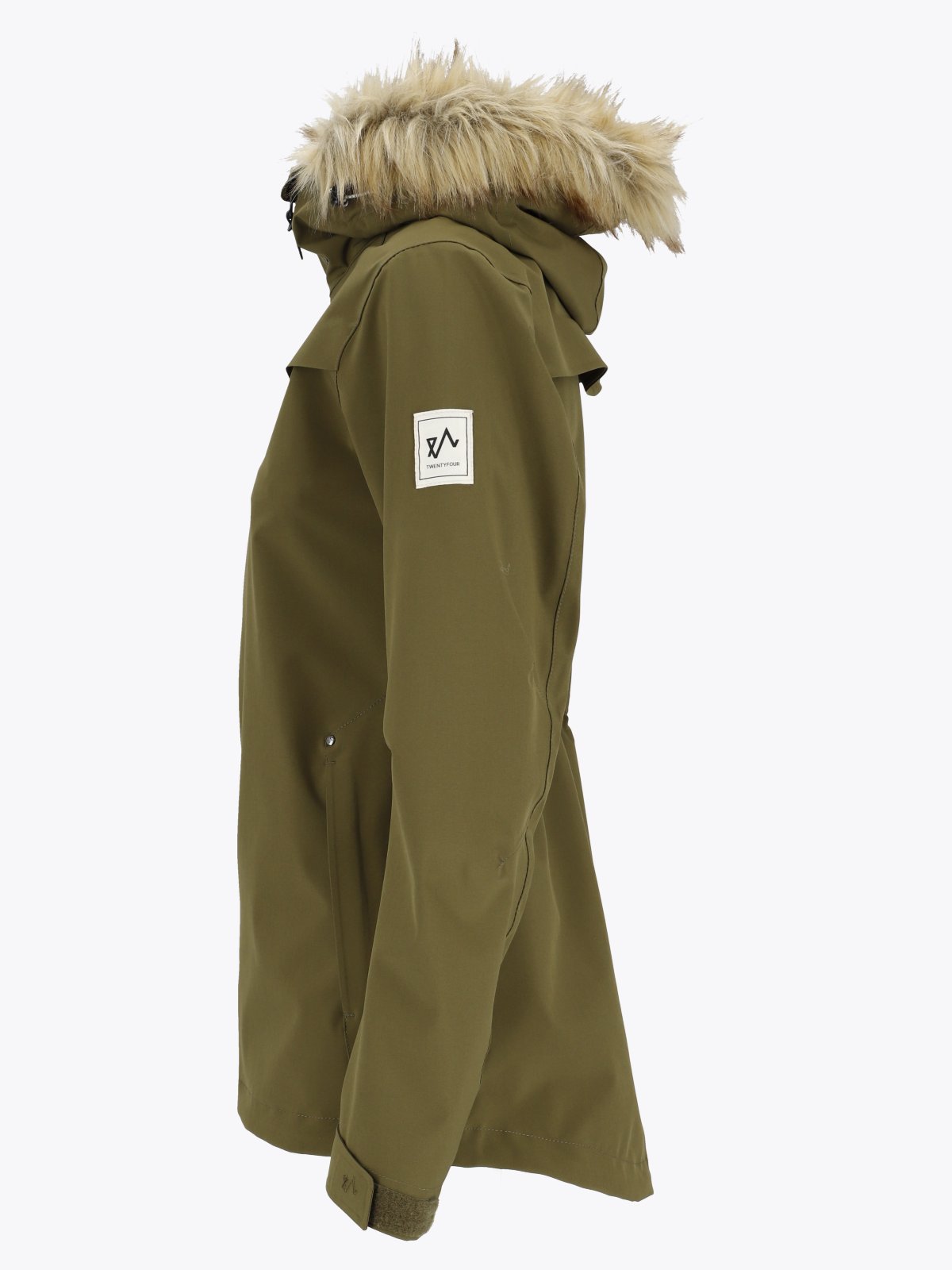 Twentyfour Finse 2.0 2-Lags Jakke D M Oliven