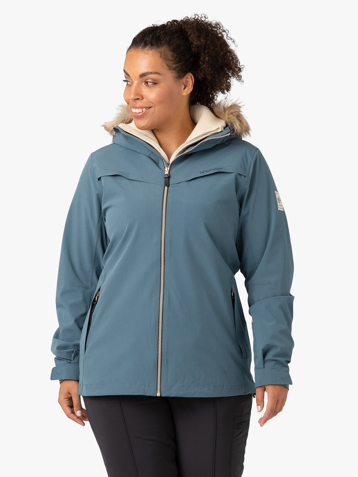 Twentyfour Finse 2.0 2-Lags Jakke D Stormblå