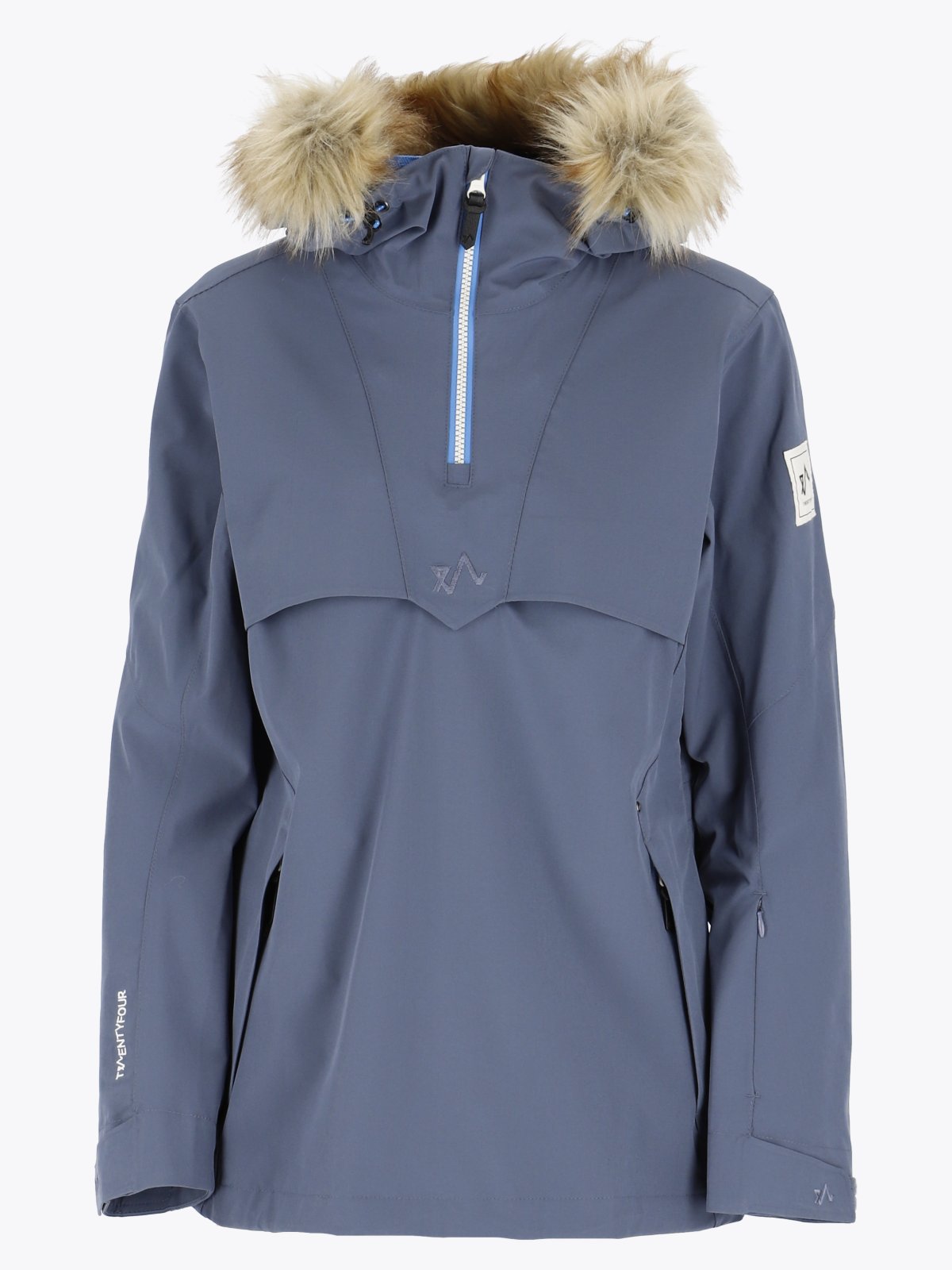 Twentyfour Finse 2.0 2-Lags Anorakk D Skiferblå