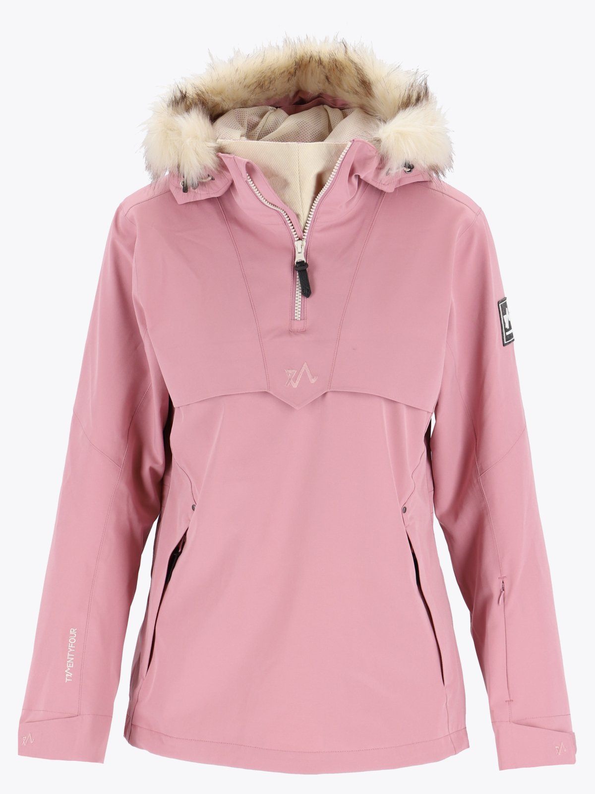 Twentyfour Finse 2.0 2-Lags Anorakk D Støvrosa