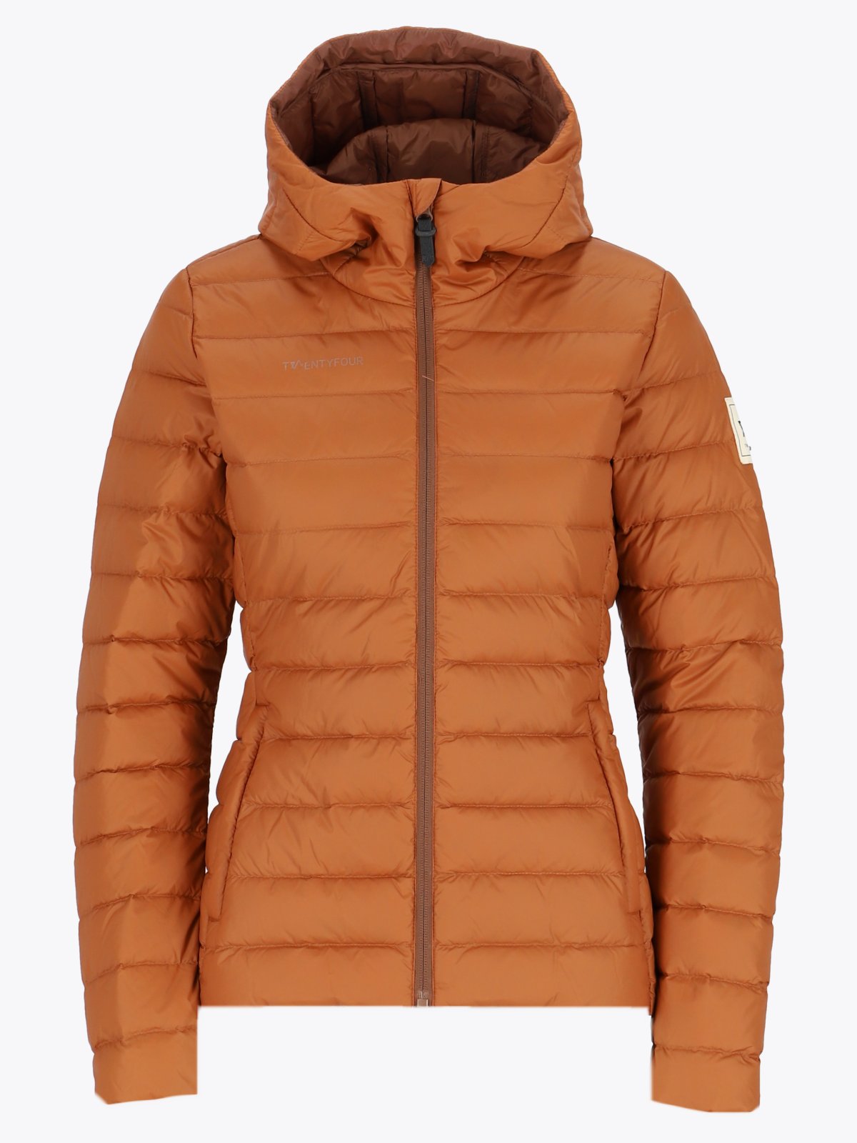 Twentyfour Finse Dunjakke D Cognac