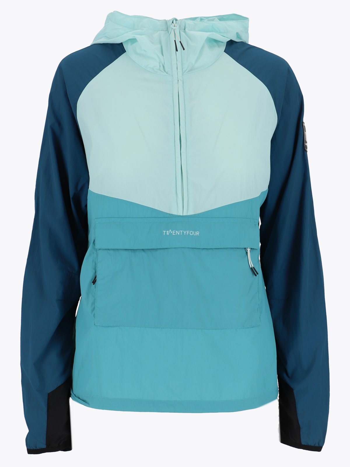 Twentyfour Flåm Light Anorakk D Isblå