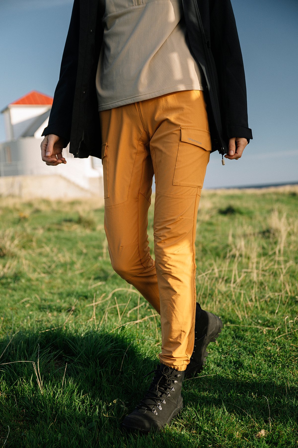 Twentyfour 1222 Shape Bukse D Mørk Oker