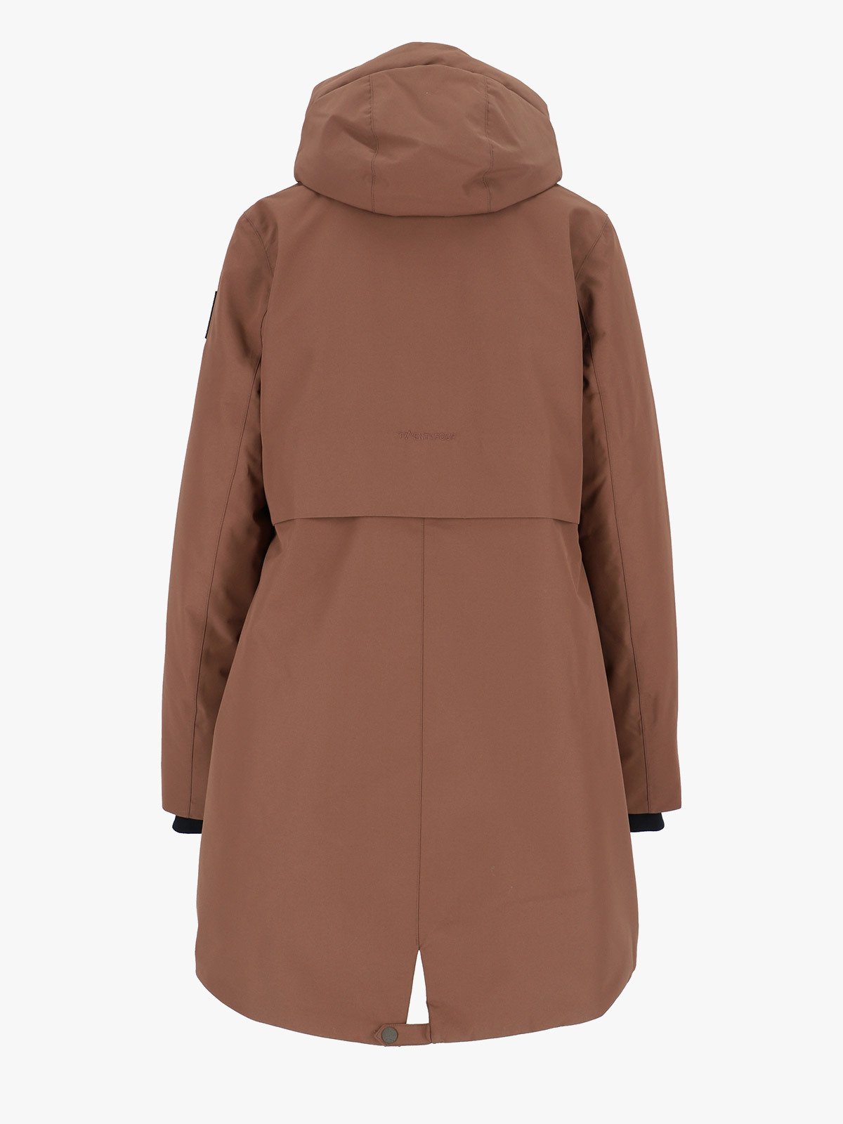 Twentyfour Mellow Vattert Parkas D Mokka