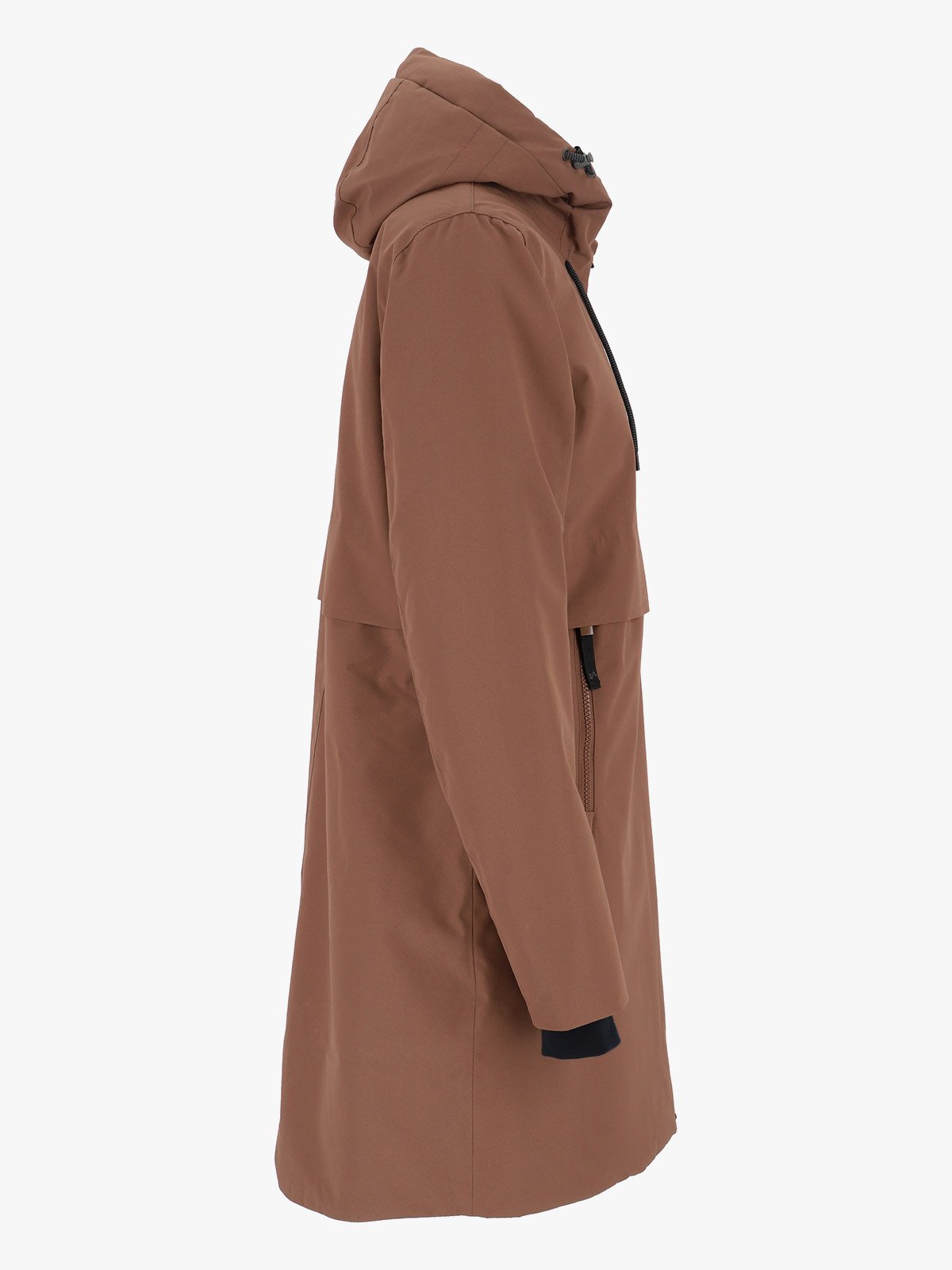 Twentyfour Mellow Vattert Parkas D Mokka