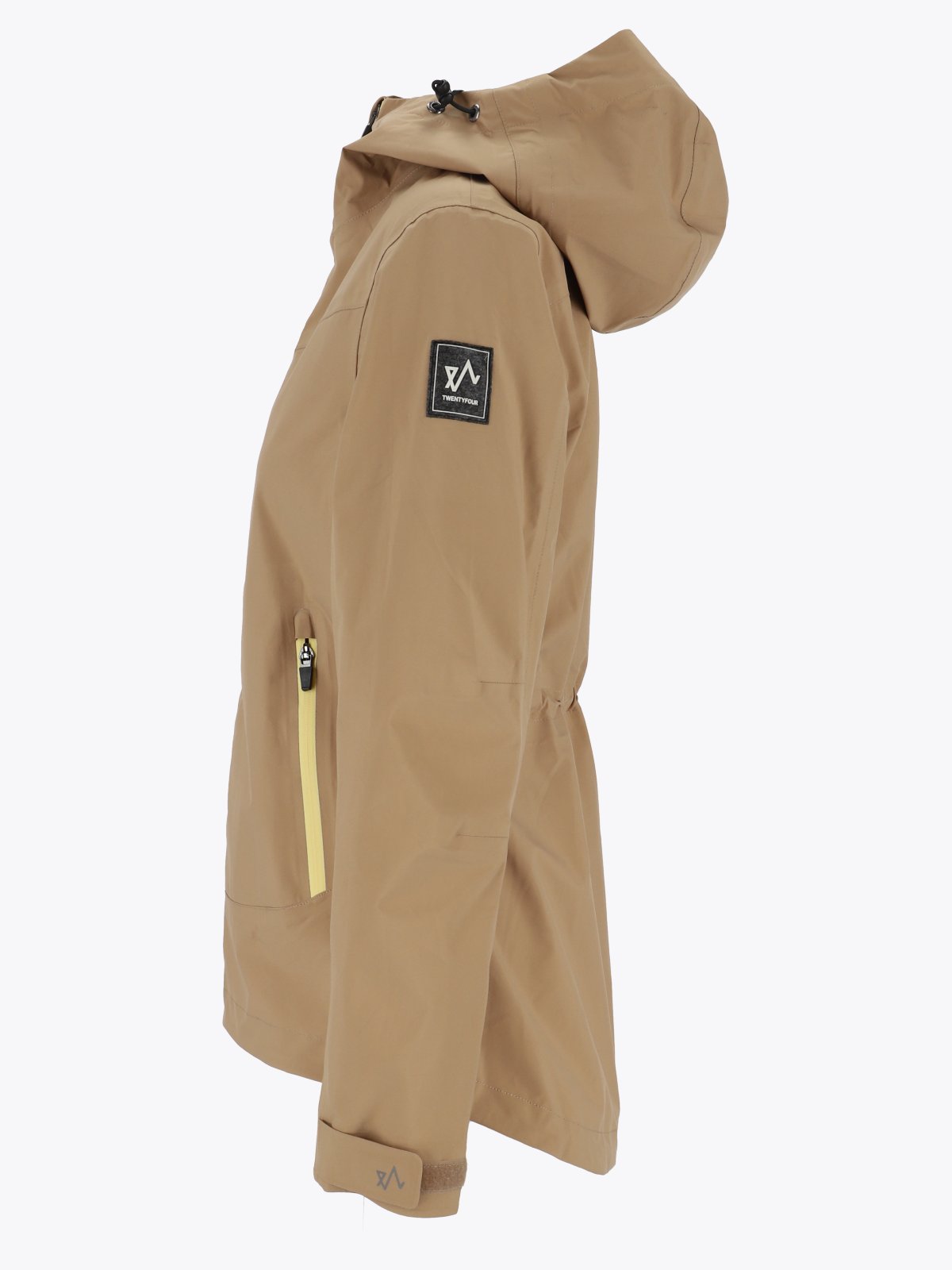 Twentyfour Loen 3-Lags Jakke D Lys Brun