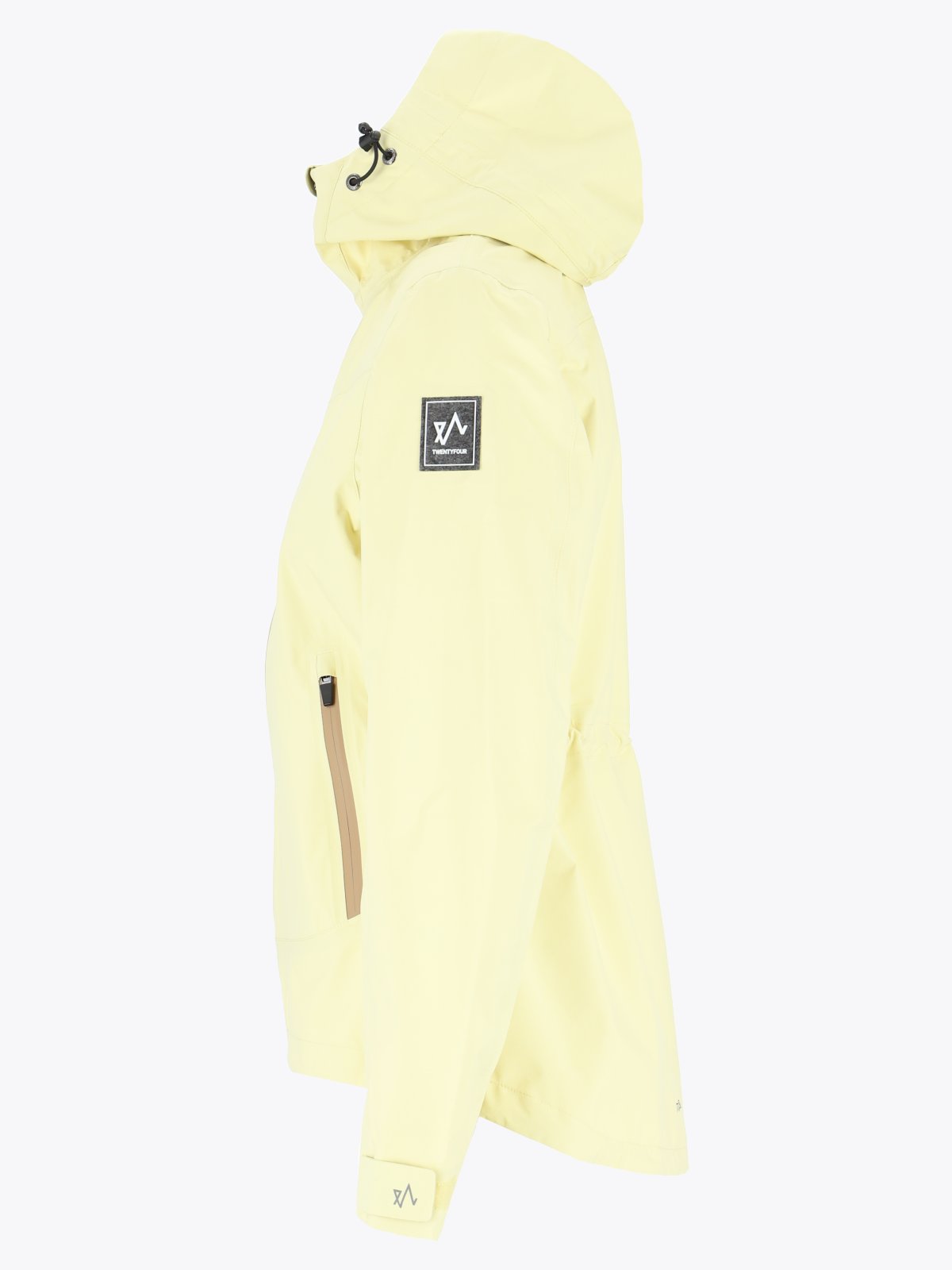 Twentyfour Loen 3-Lags Jakke D Lys Gul