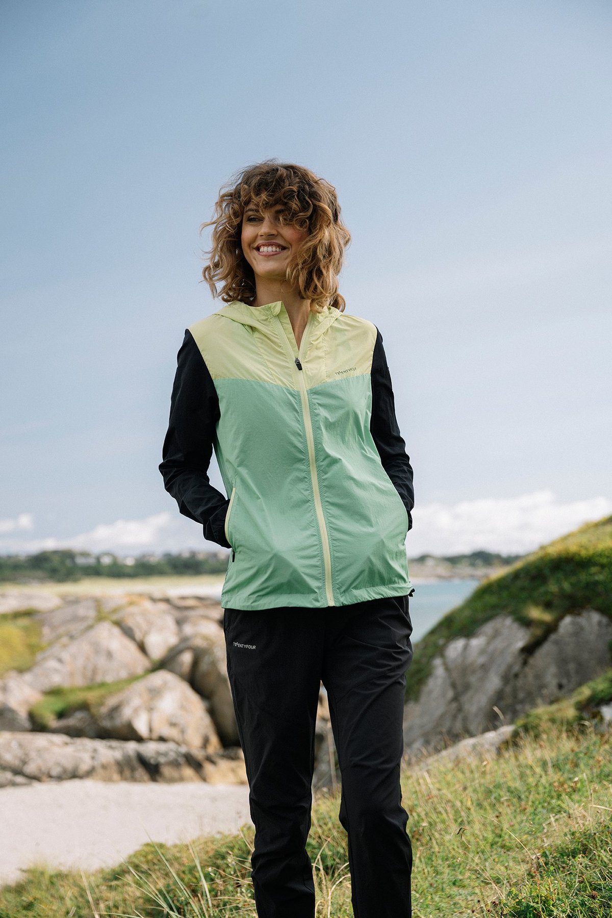 Twentyfour Loen Light Jakke D Eplegrønn