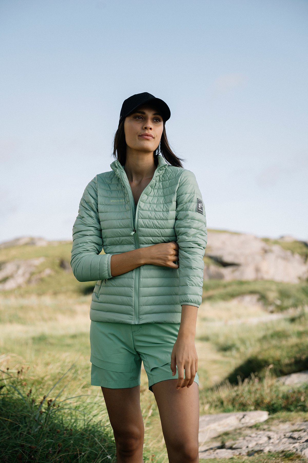 Twentyfour Loen Dunjakke D Eplegrønn