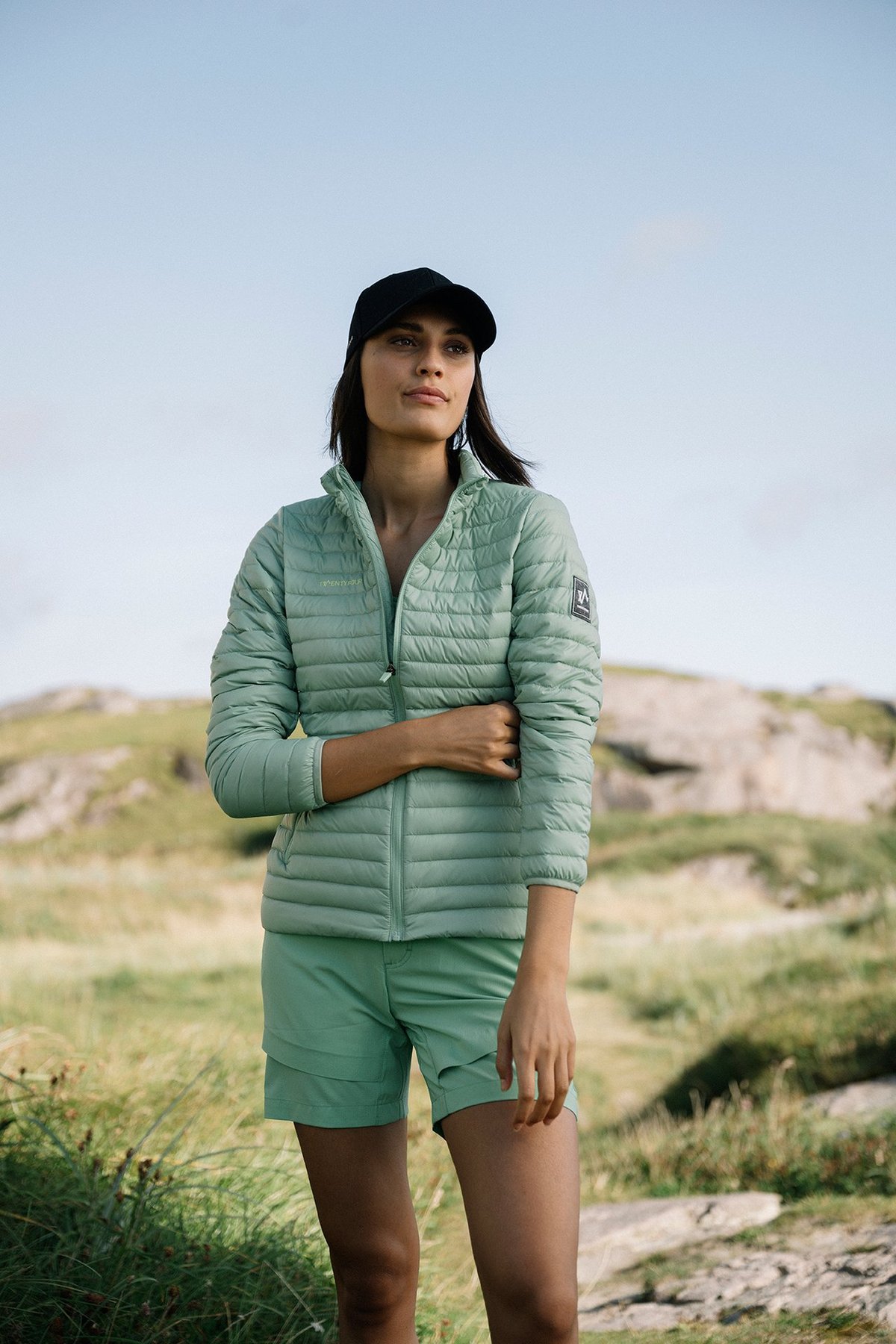 Twentyfour Loen Dunjakke D Eplegrønn