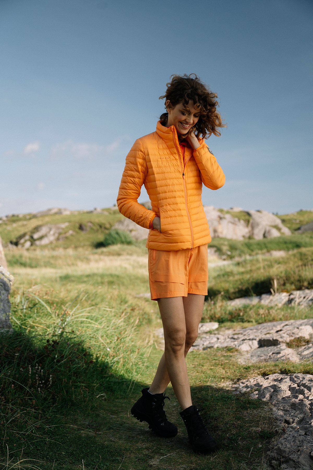 Twentyfour Loen Dunjakke D L Orange