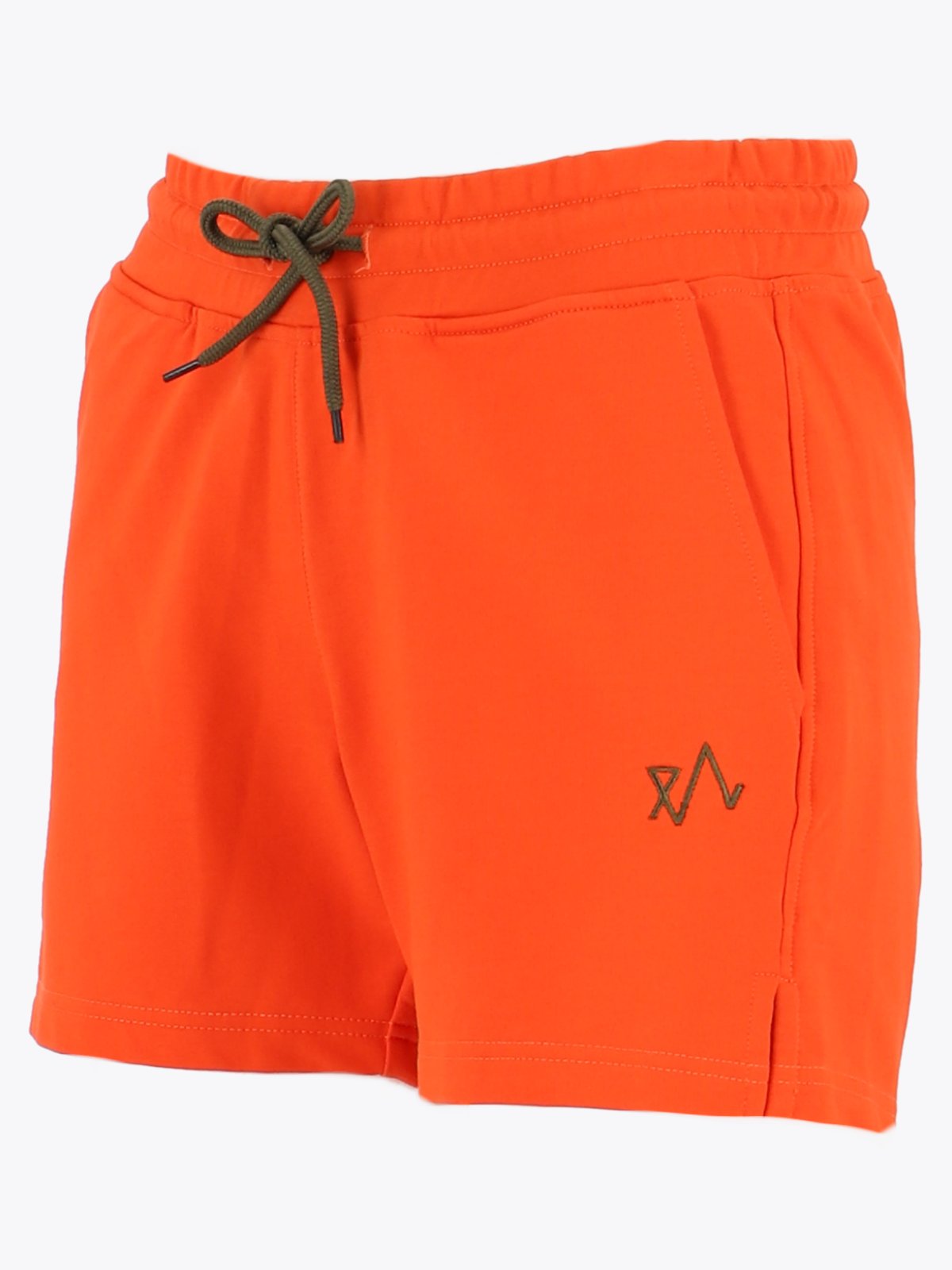 Twentyfour Mellow College Shorts W Tomatrød