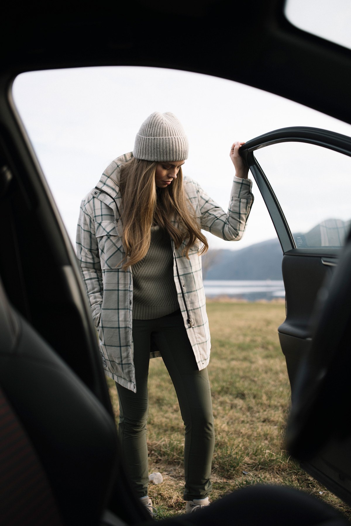 Twentyfour Finse Flannel Jakke D Varm Grå