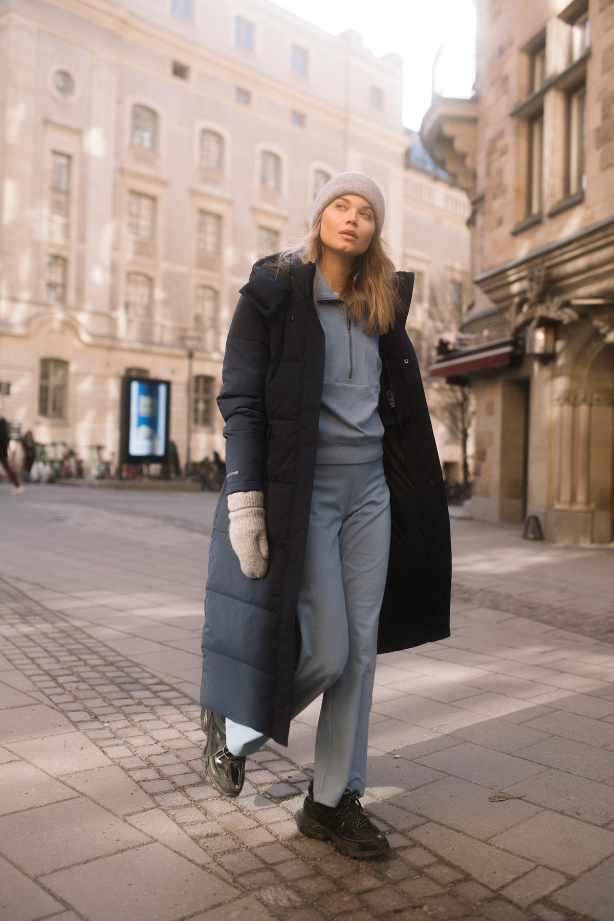 Twentyfour Mode Ada Parkas D Marineblå