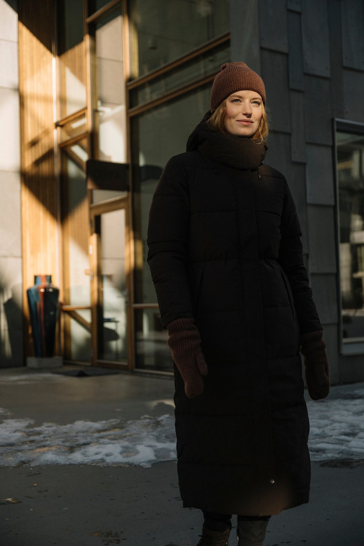 Twentyfour Mode Ada Parkas D Mørk Brun