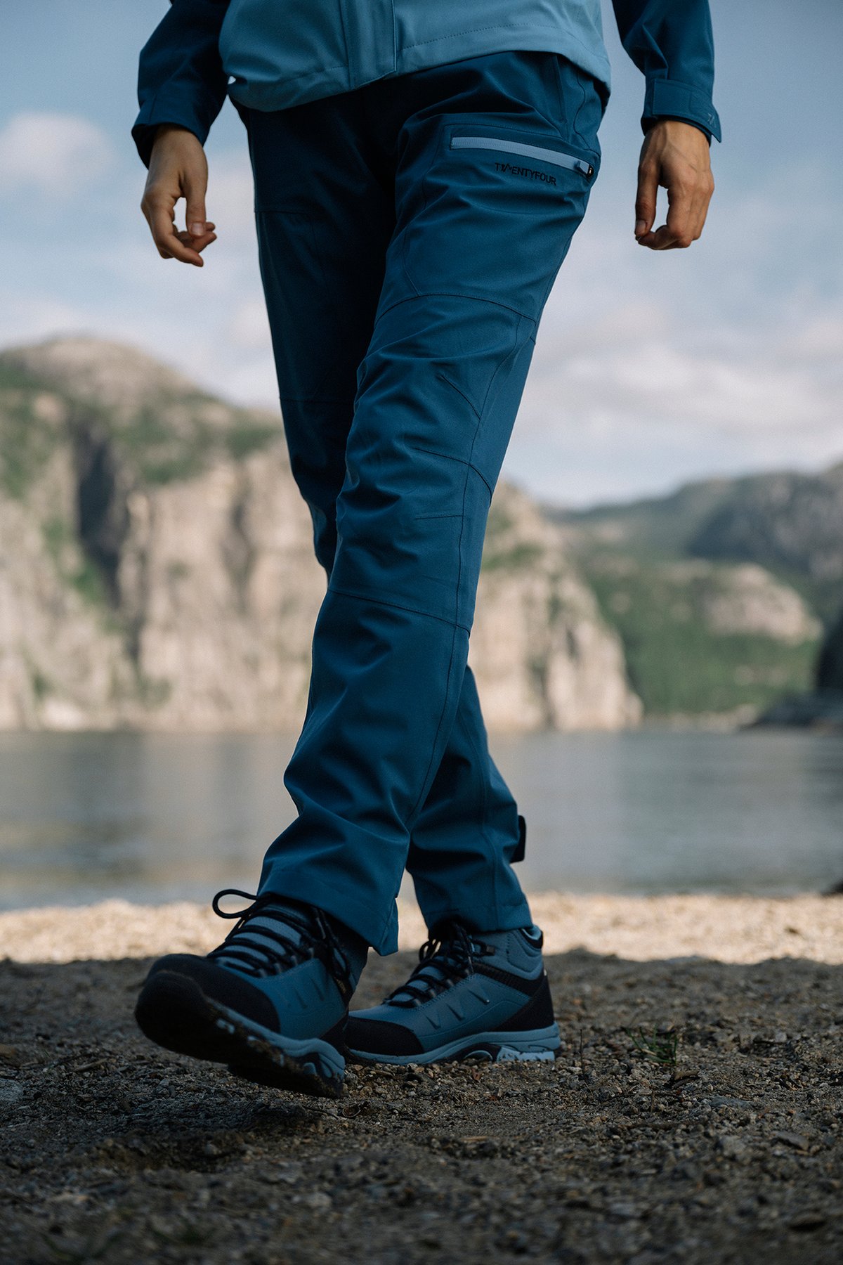 Twentyfour Flåm 2.0 2L Skallbukse D Blå