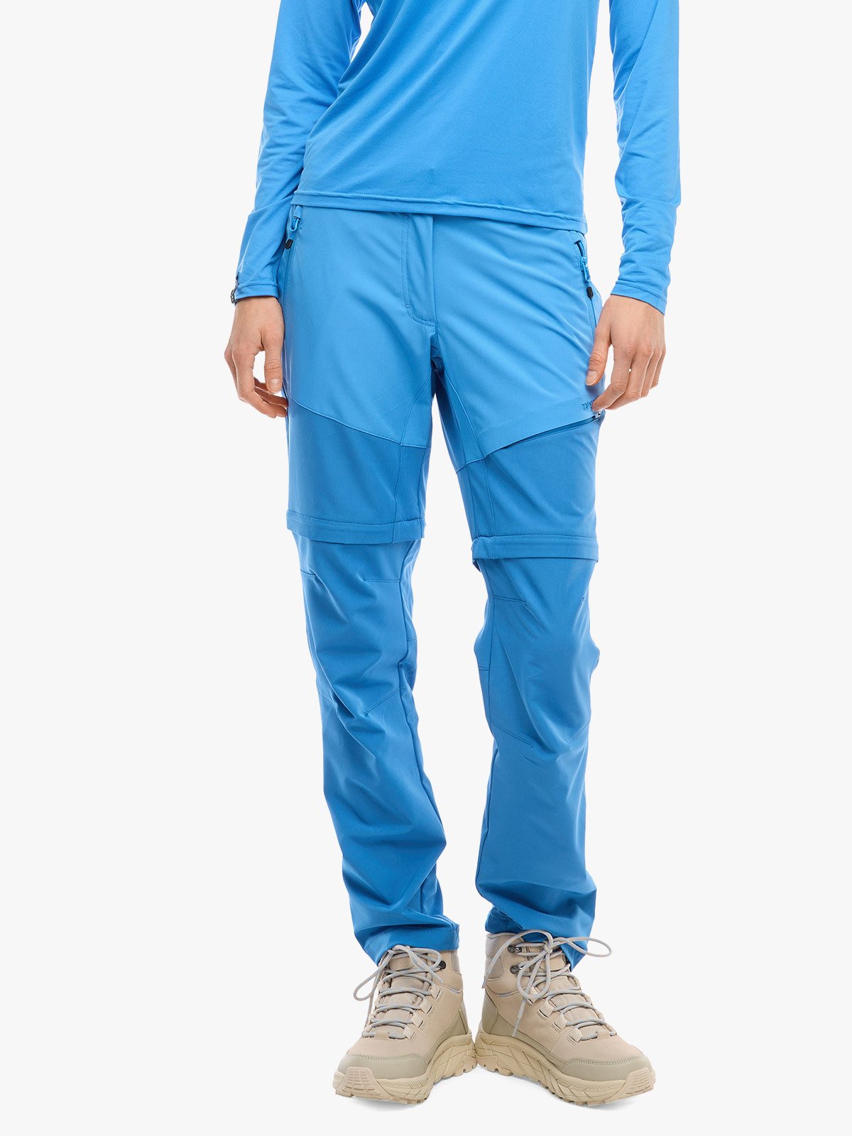 Twentyfour Flåm Zip Off bukse D Asurblå