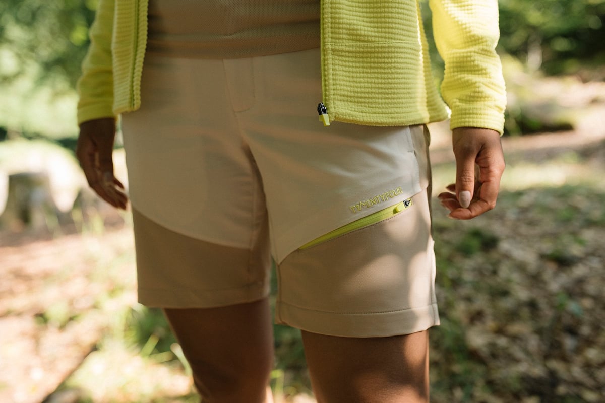 Twentyfour Flåm 2.0 LS Shorts D Gråhvit