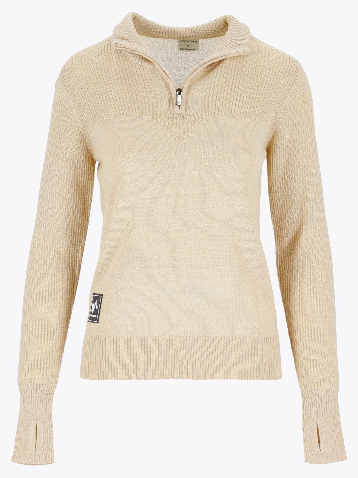 Twentyfour Flåm 2.0 HZ Genser D Gråhvit