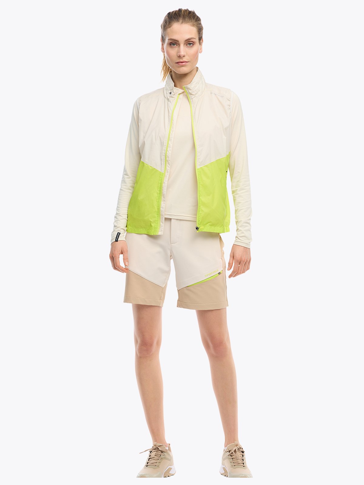 Twentyfour Flåm Hiking Vest D Gråhvit