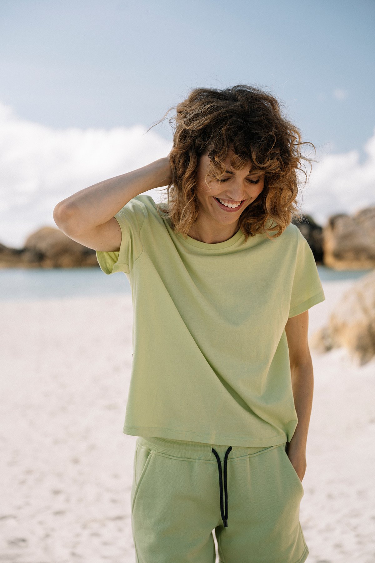 Twentyfour Mode T-skjorte D Lime