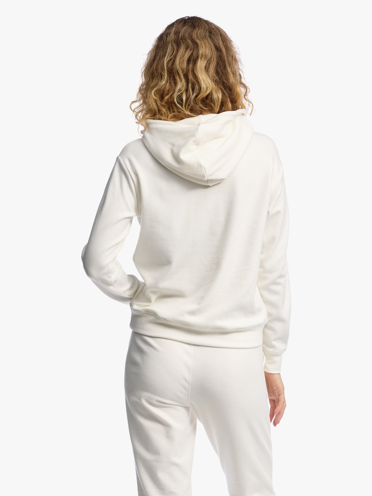 Twentyfour Mode Comfy Hoodie D Hvit