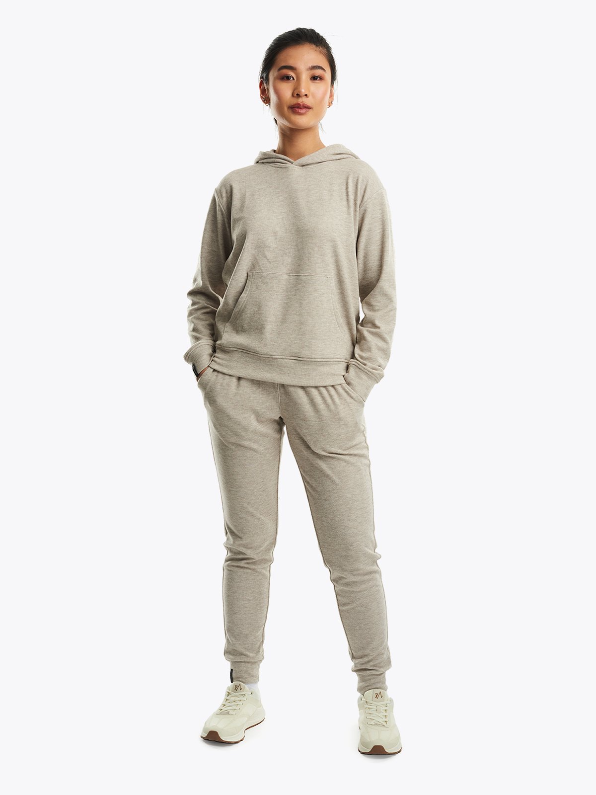 Twentyfour Mode Comfy Hoodie D Sand