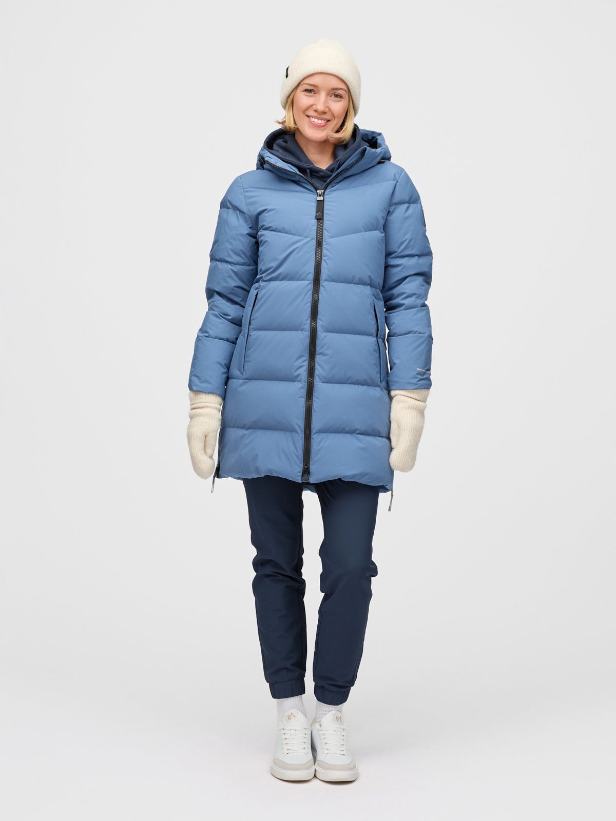 Twentyfour Mode Maya Dunparkas D Gråblå