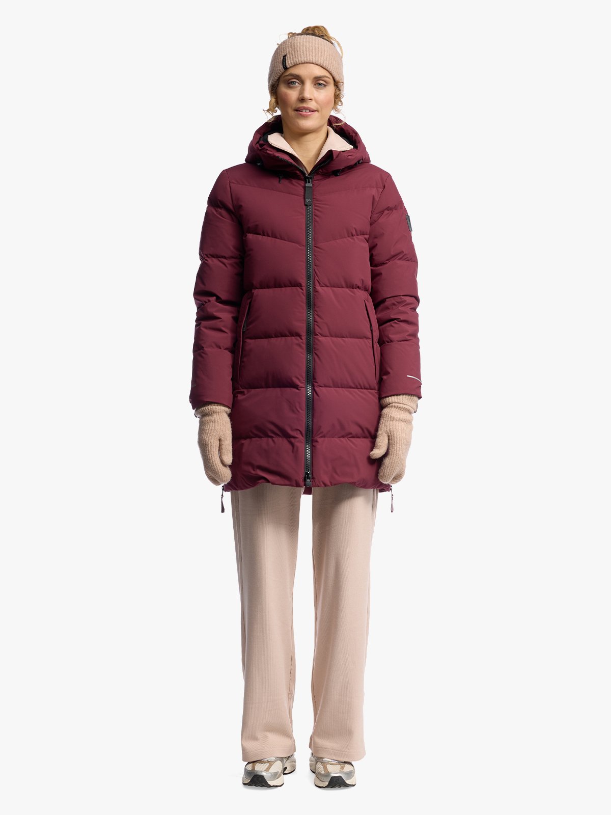 Twentyfour Mode Maya Dunparkas D M Burgunder