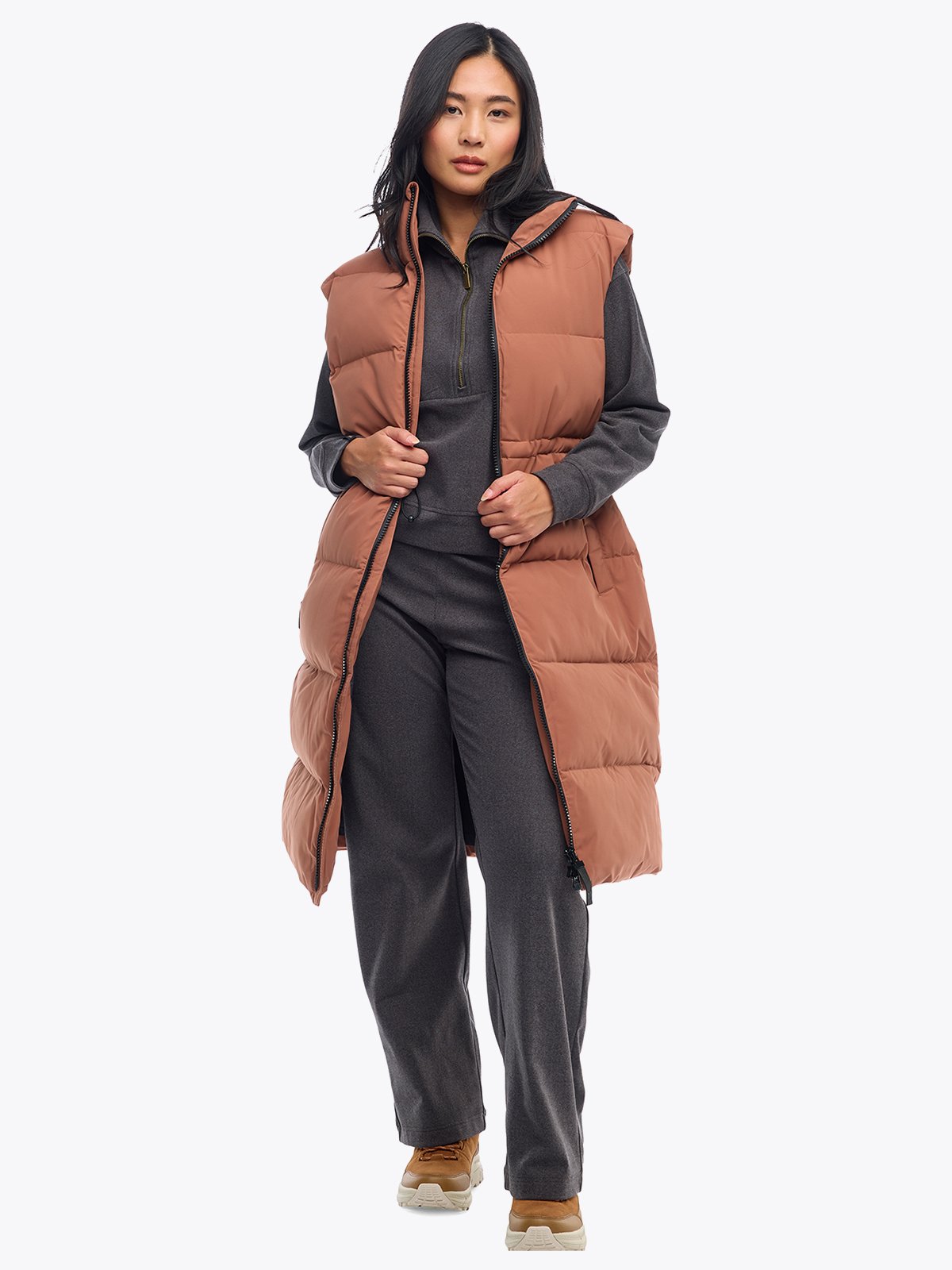 Twentyfour Mode Ada Vest D Mokka