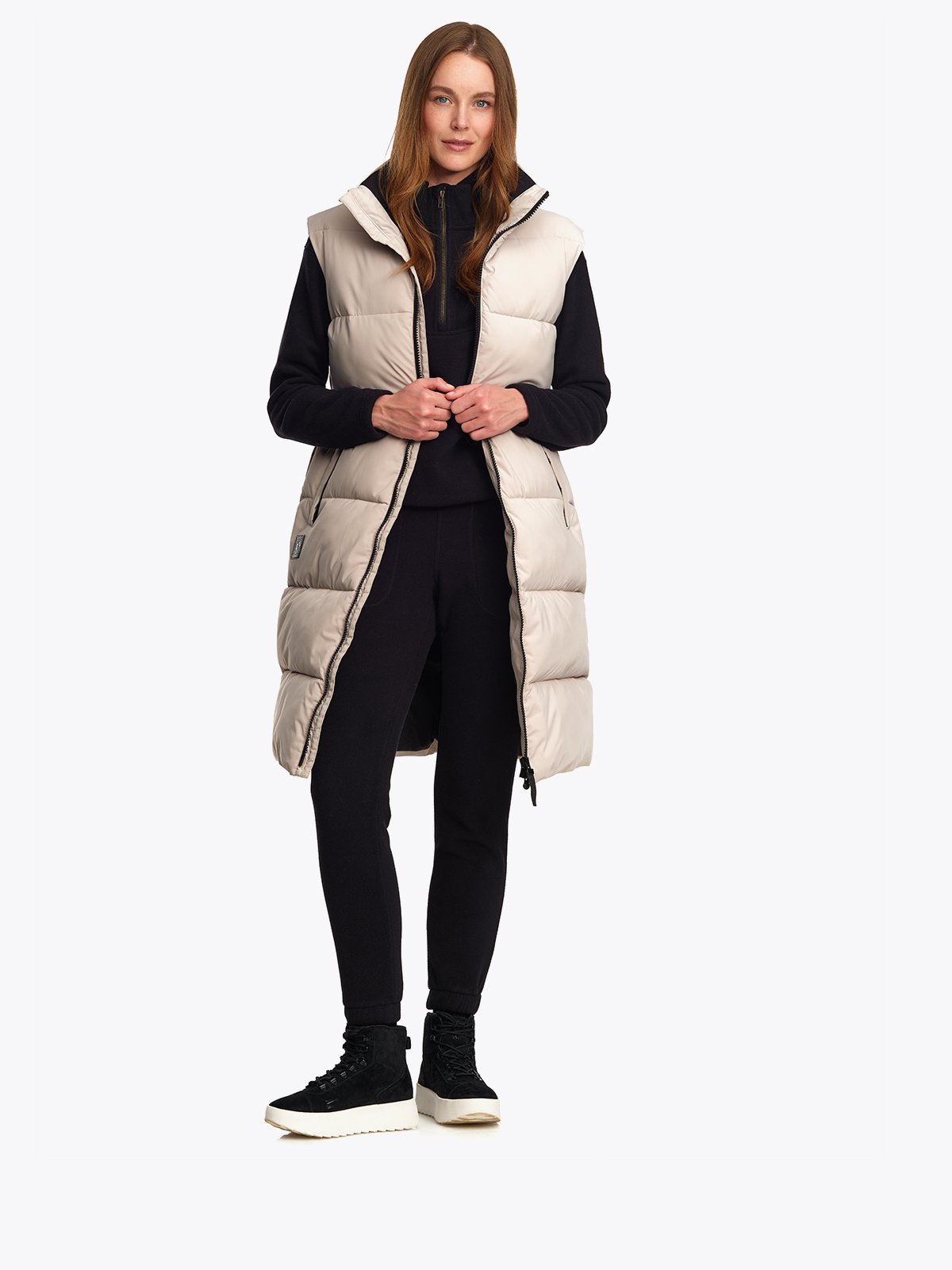 Twentyfour Mode Ada Vest D Varm Grå