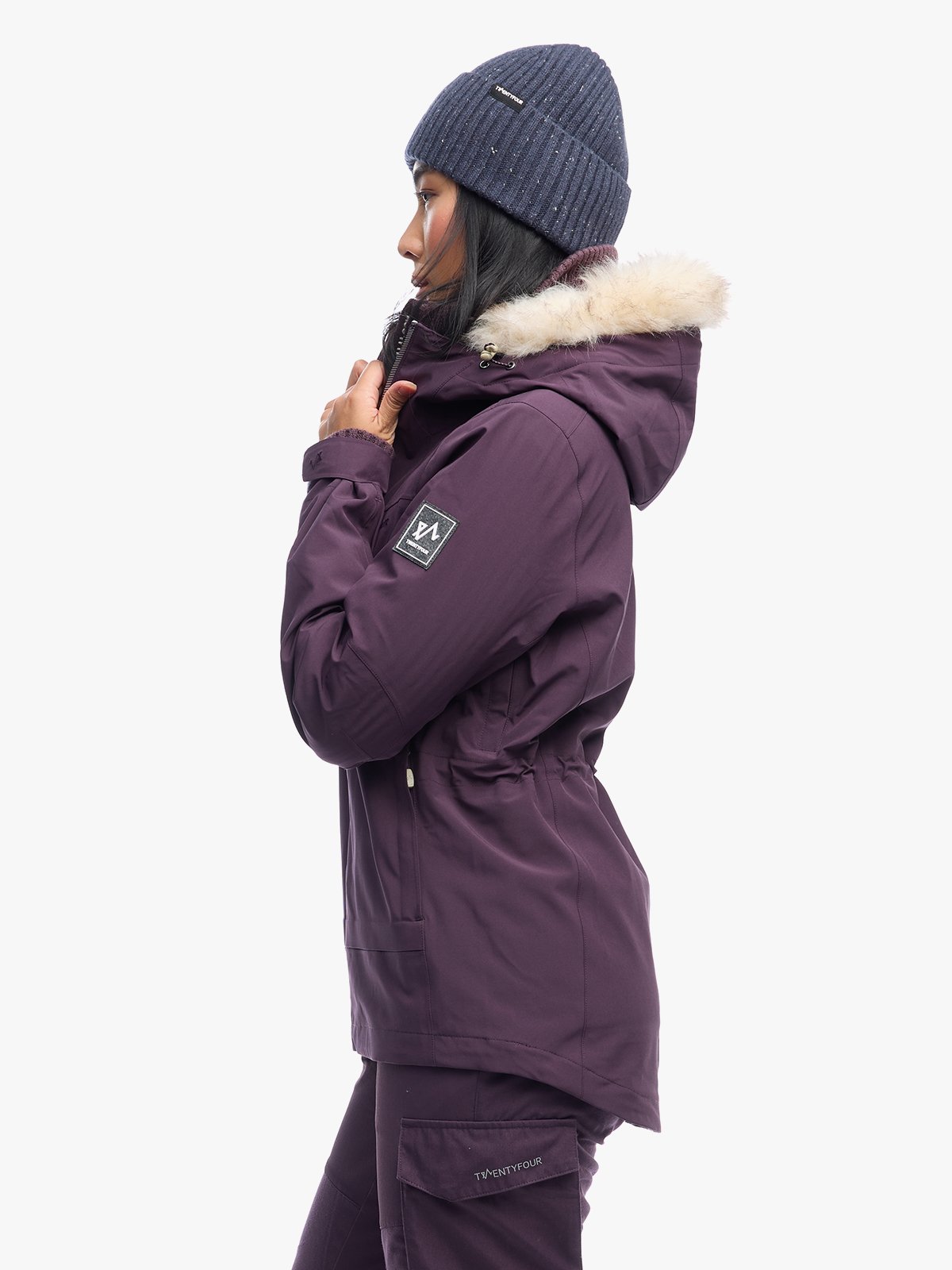 Twentyfour Finse Origin 2L Jakke D Dyp Plomme