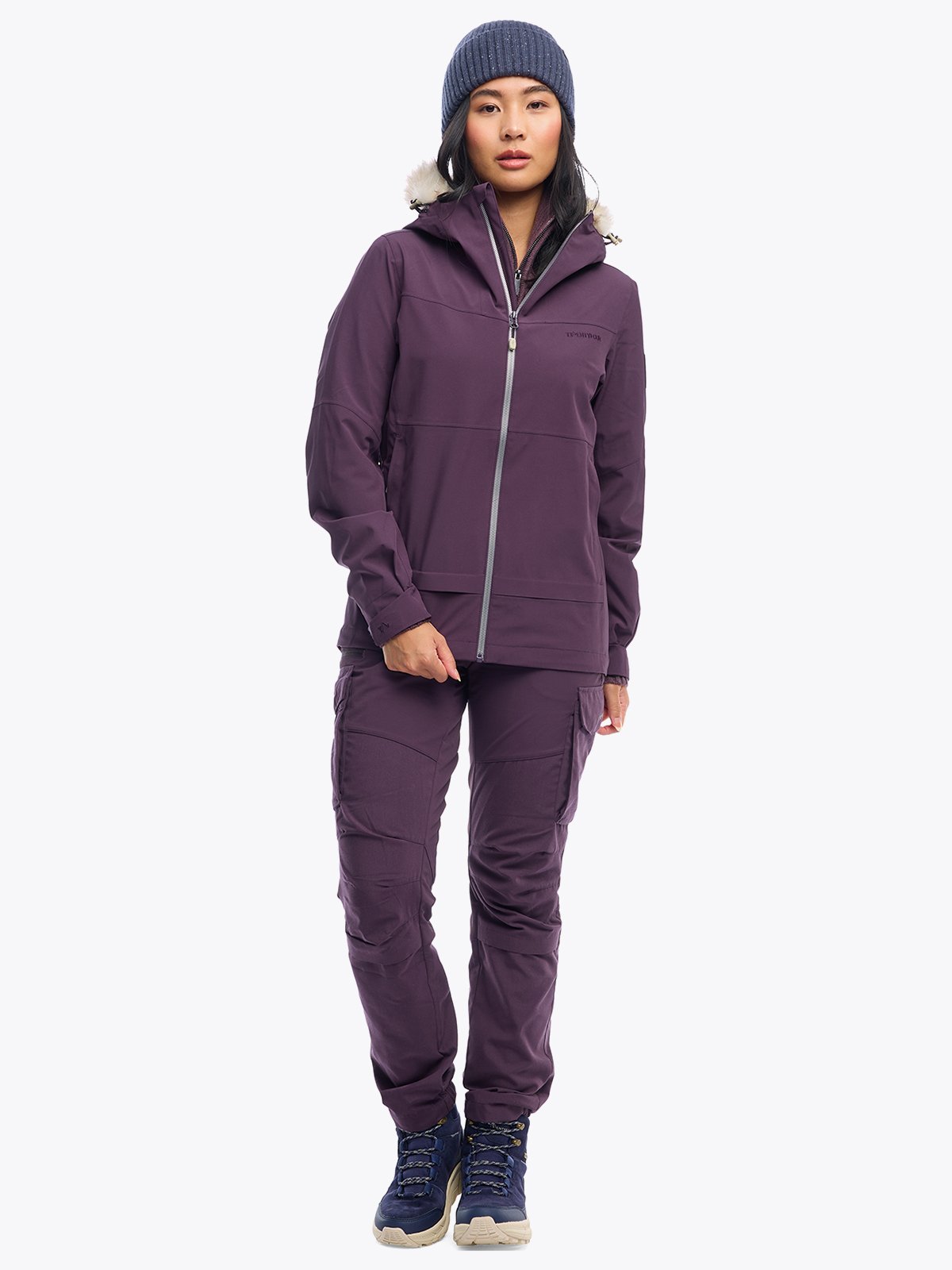 Twentyfour Finse Origin 2L Jakke D Dyp Plomme