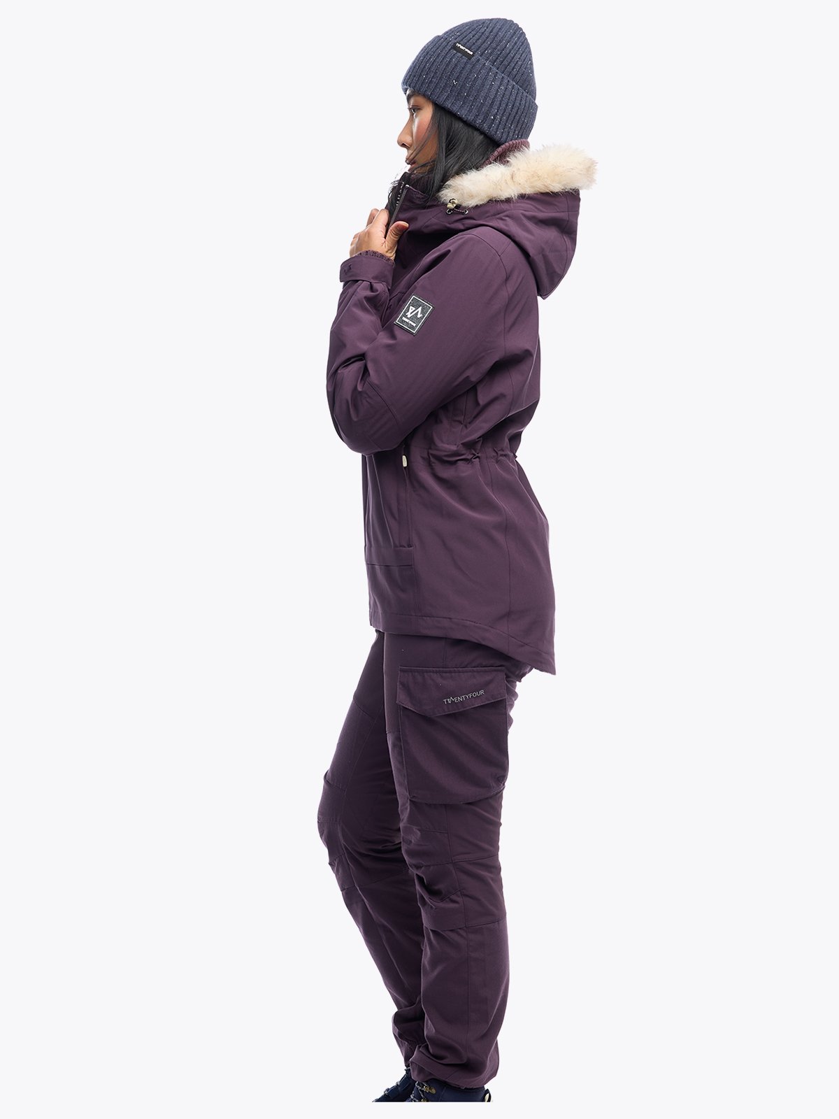 Twentyfour Finse Origin 2L Jakke D Dyp Plomme