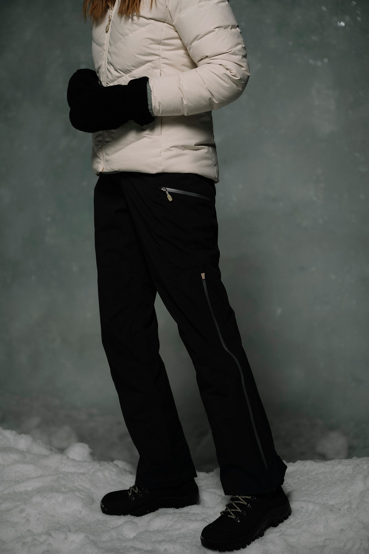 Twentyfour Finse 3L Skallbukse D Skyggesort