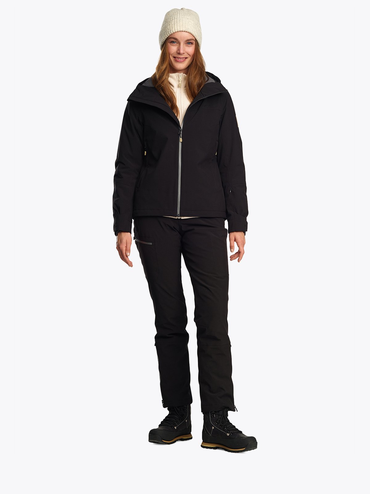 Twentyfour Finse Warm Skalljakke D Skyggesort